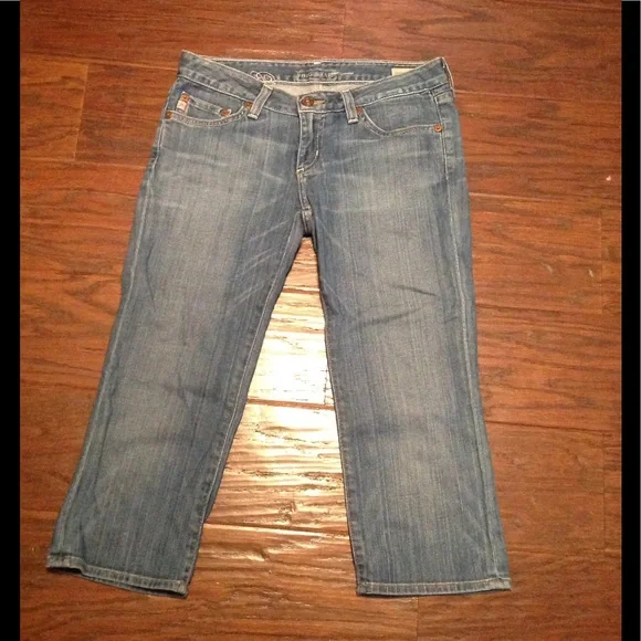 Big Star Sweet Crop Jean Capris. Size 27 - Picture 1 of 5